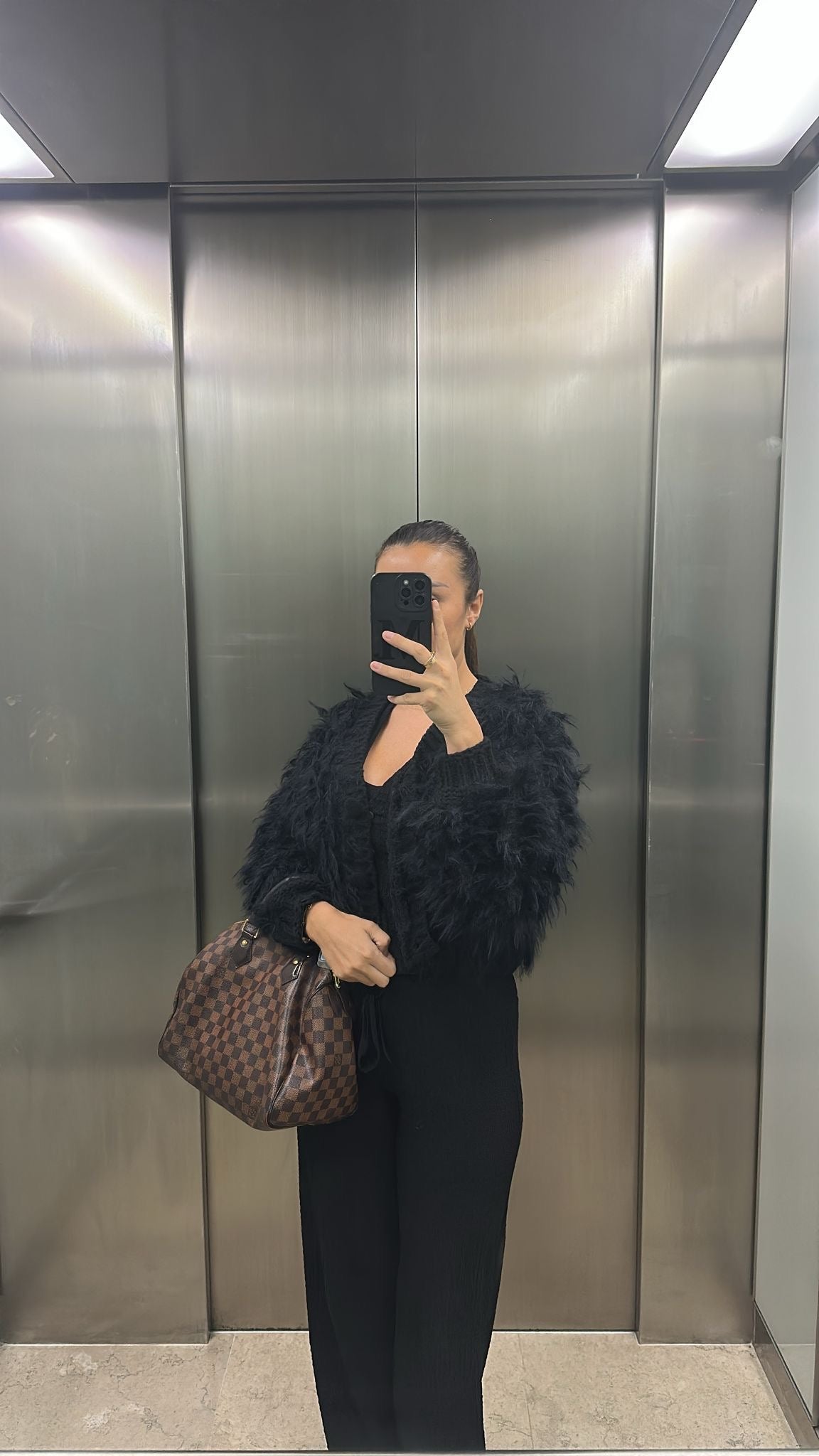 Fluffy Loopy Cardigan - One size