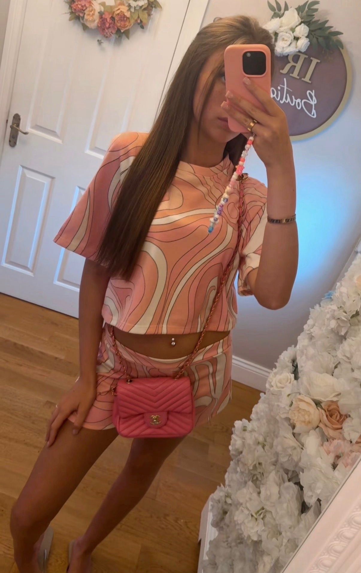 Pucci cropped co ord