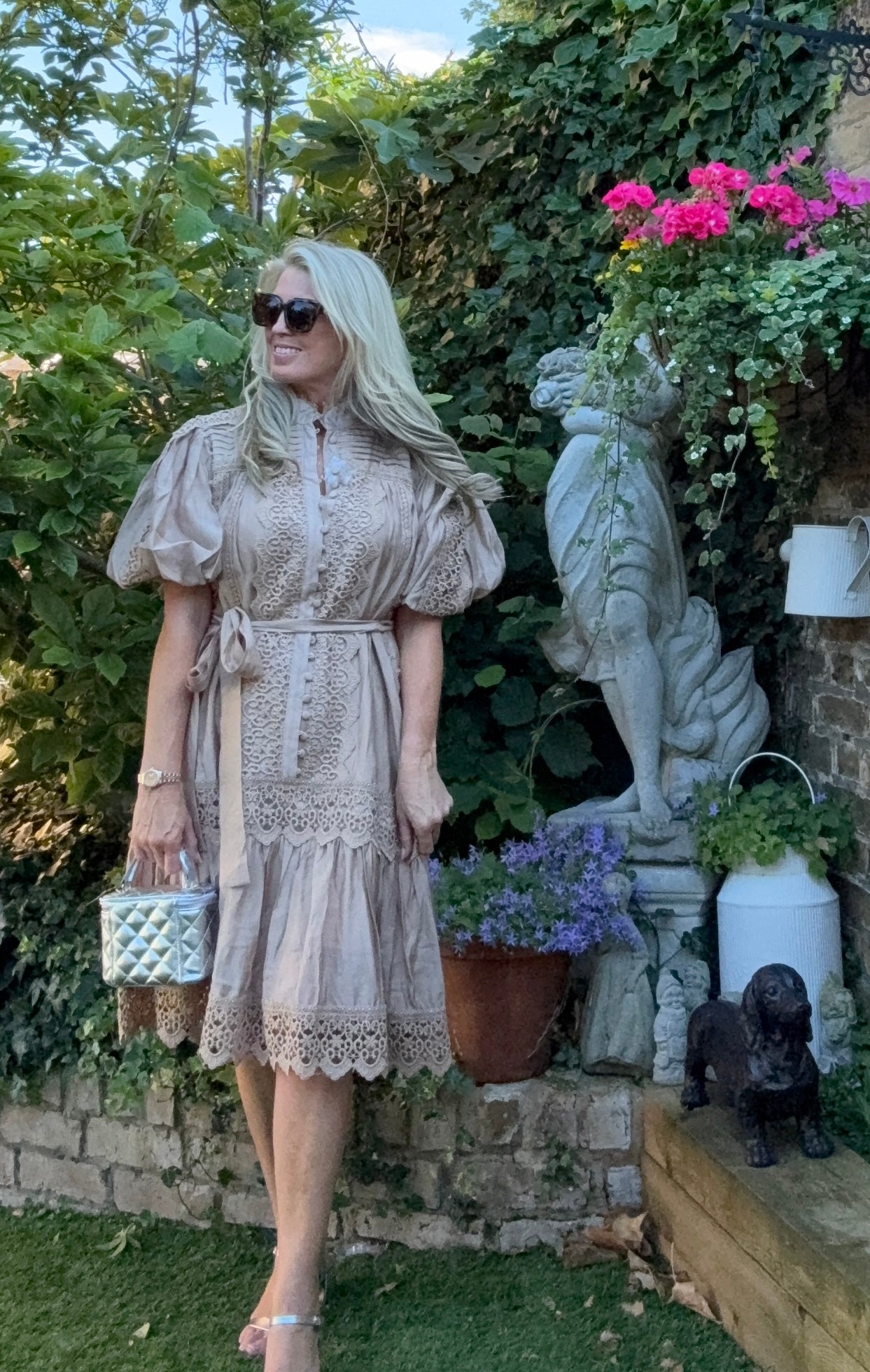 CLEO LACE DRESS - One size fits all uk size 12-20/22