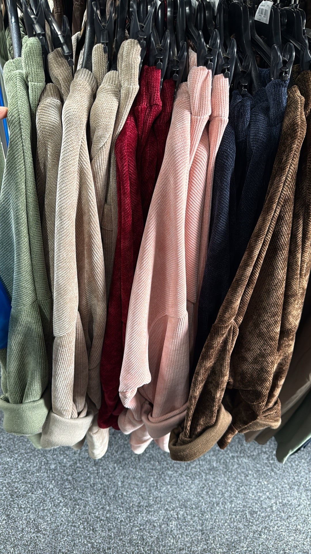 LISA Ribbed Cord Lounge Set