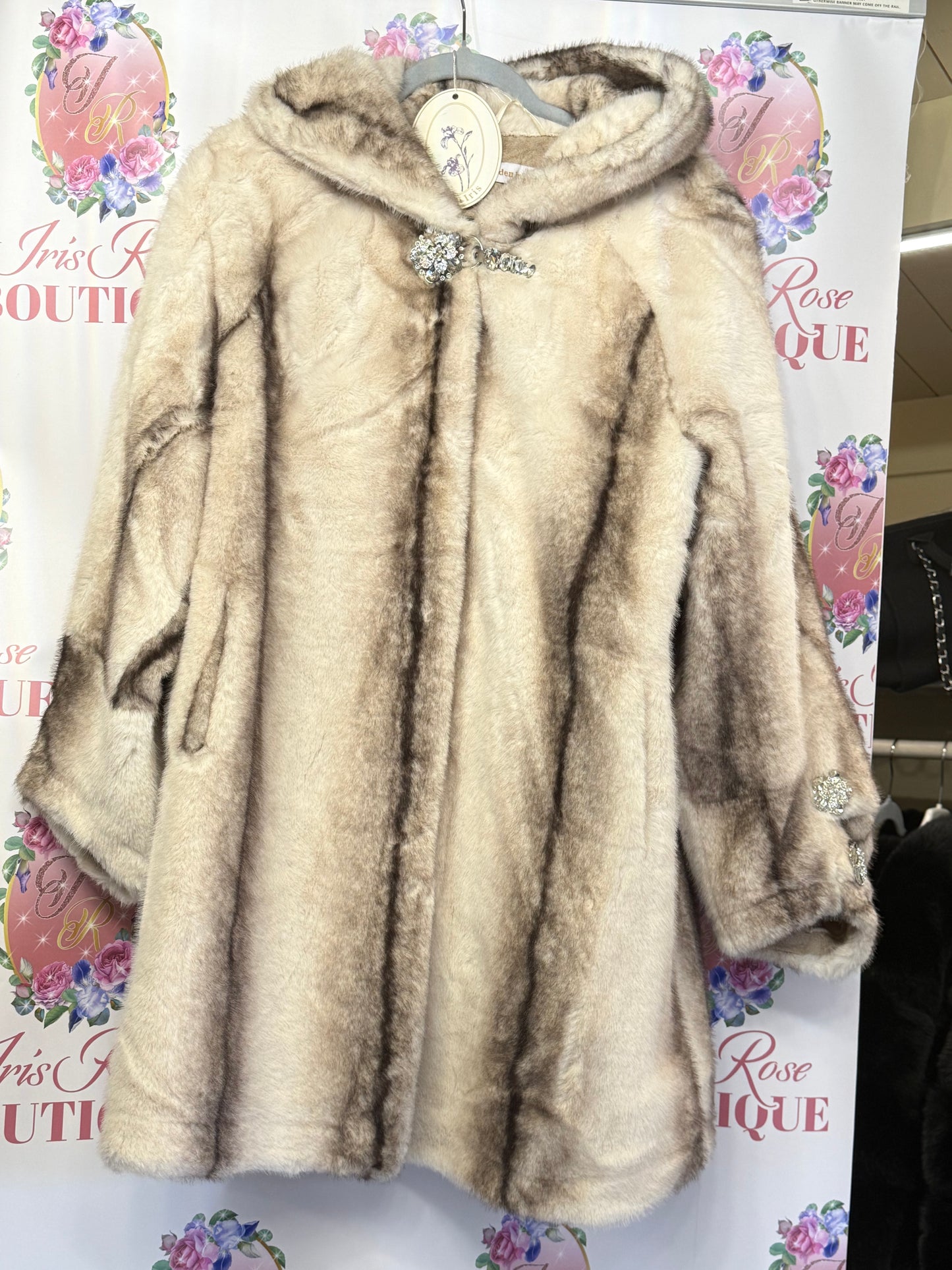 LEYLA - Faux Fur Hooded Jacket - 3 Colours