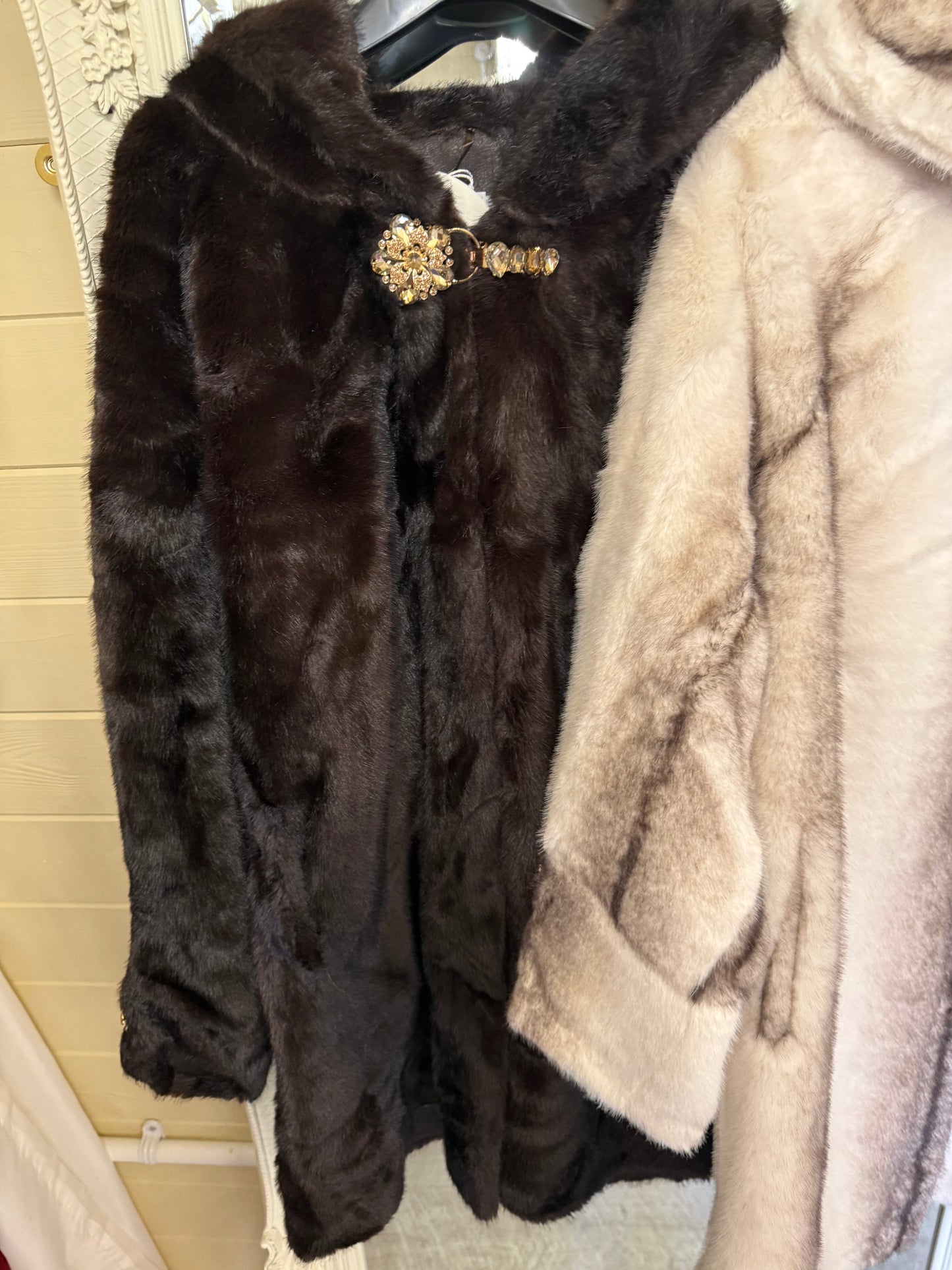 LEYLA - Faux Fur Hooded Jacket - 3 Colours