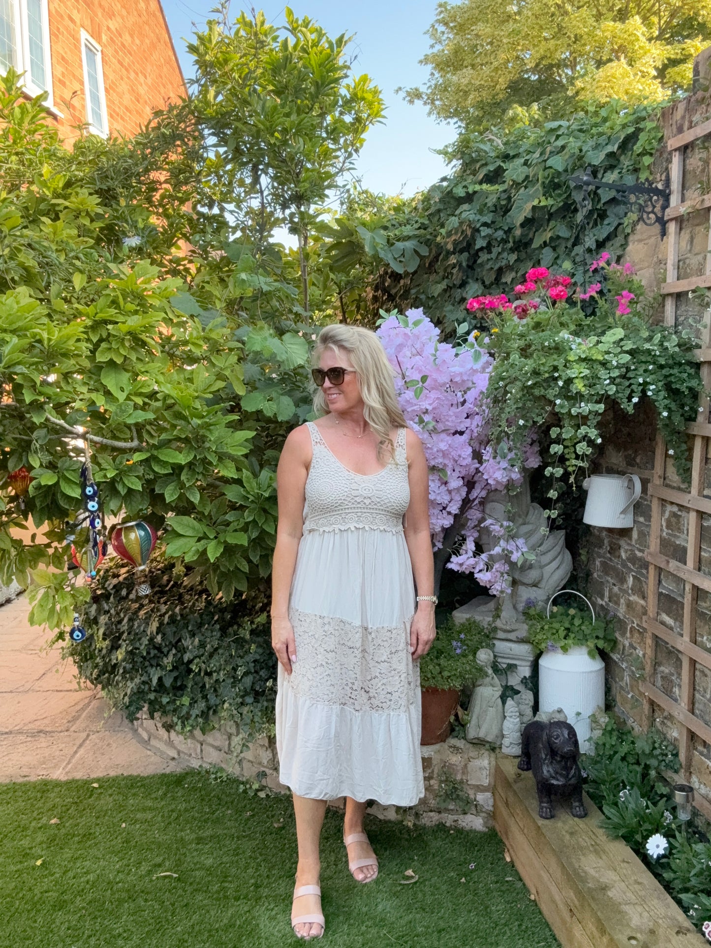 Crochet Lace Sun Dress