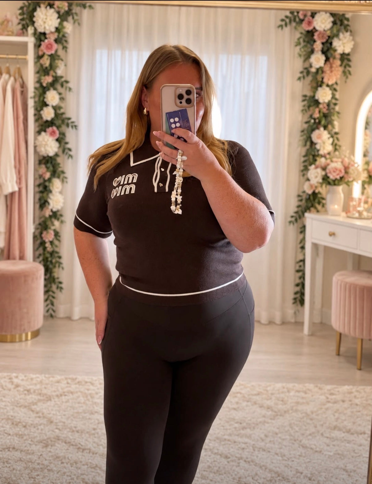 Mima polo top