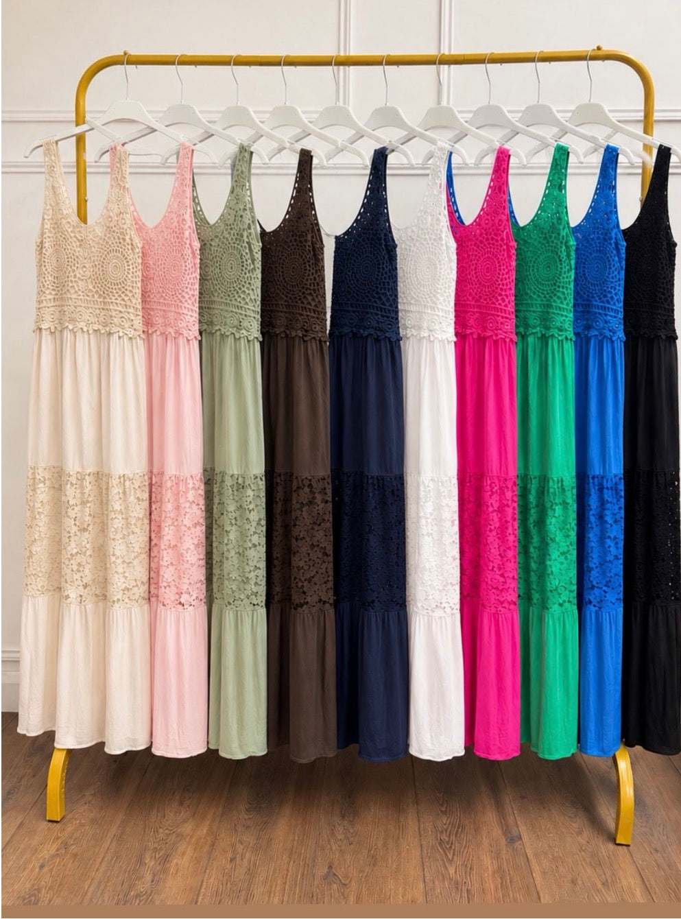 Crochet Lace Sun Dress