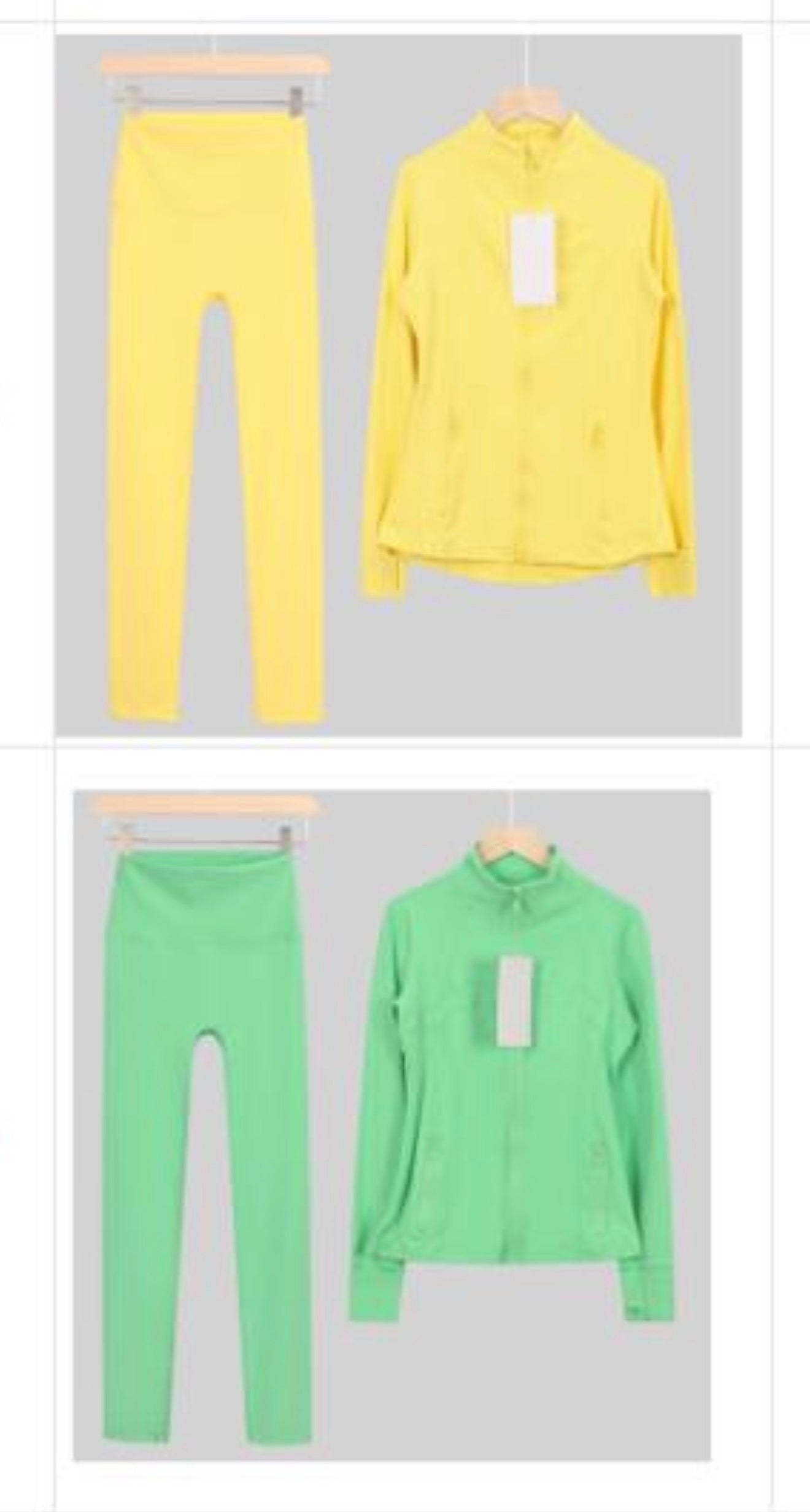 Lemon Leggings Gym Set