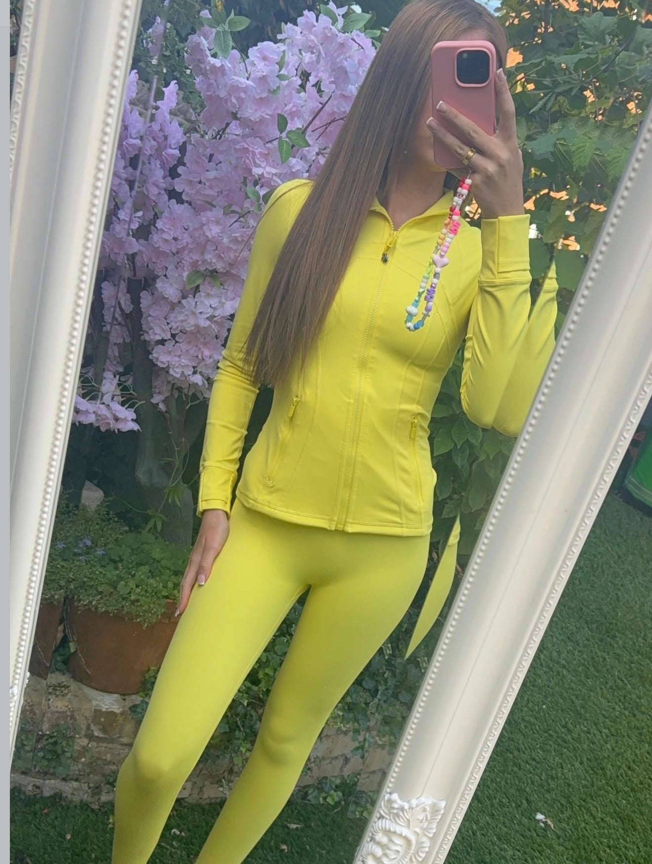 Lemon Leggings Gym Set