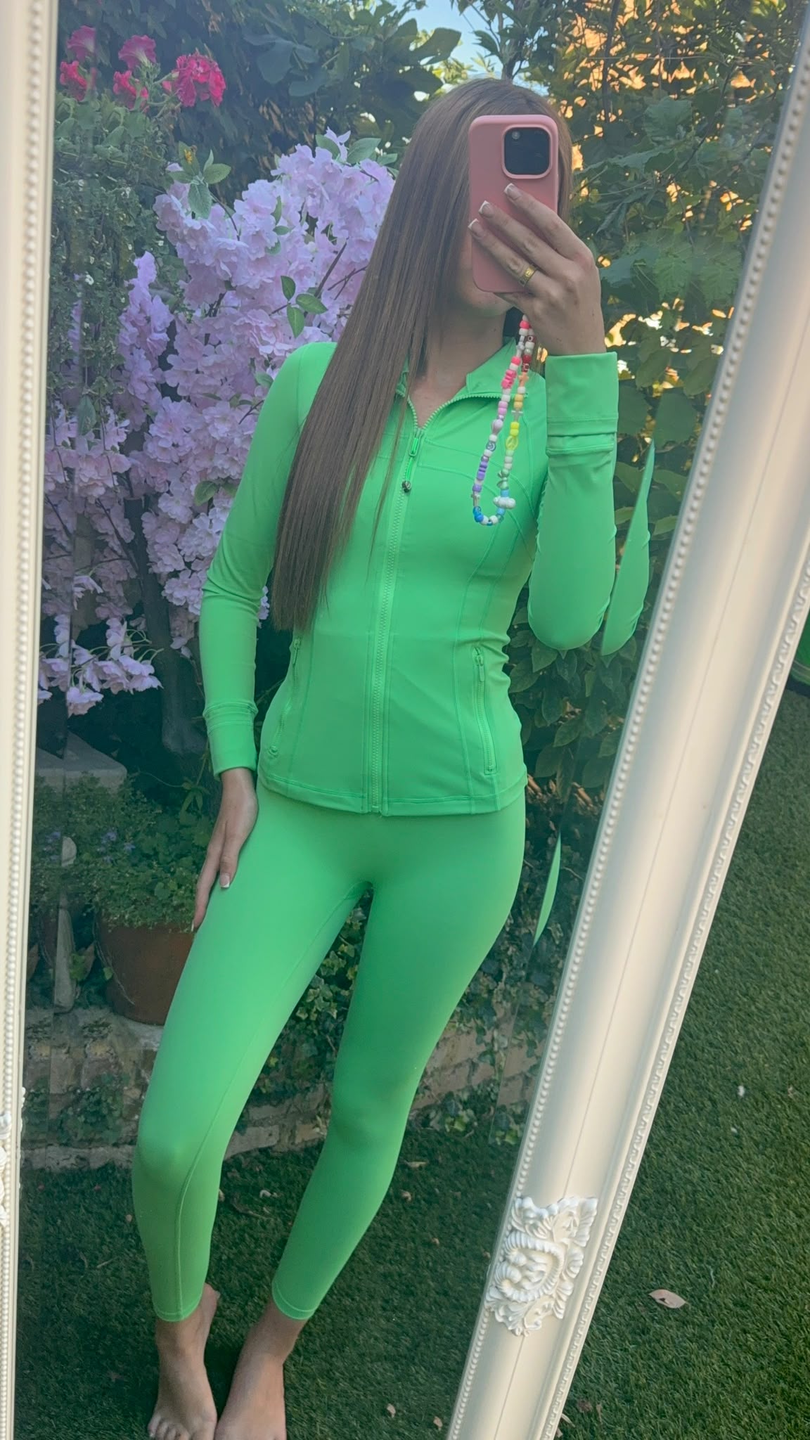 Lemon Leggings Gym Set