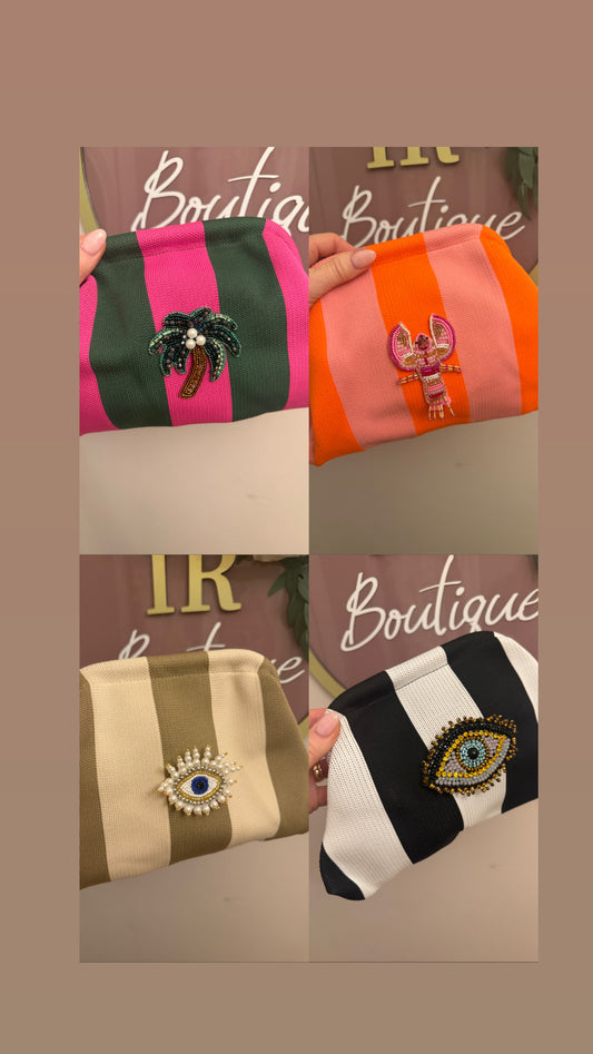 Hand Made Embellished Clutch Bags