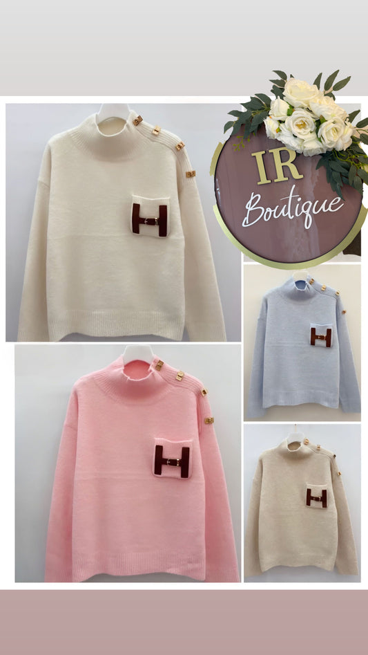 H Buckle Jumper