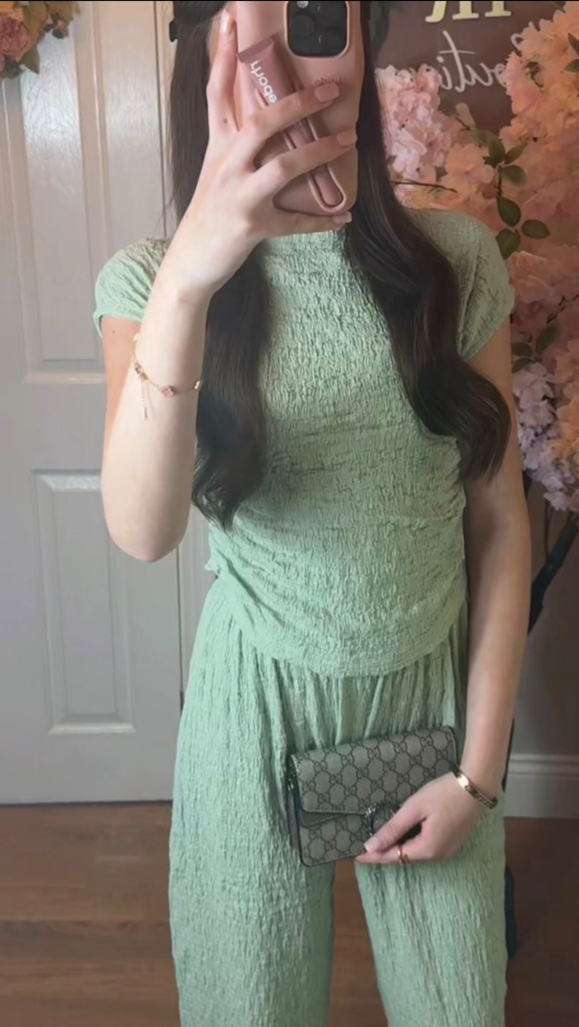 Rachael Cheese Cloth Co-ord - Lightweight Wide Leg Set