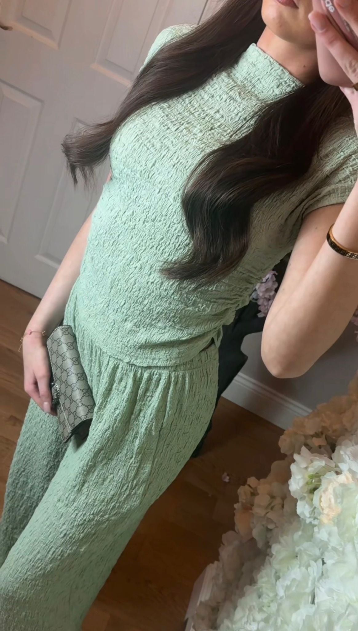 Rachael Cheese Cloth Co-ord - Lightweight Wide Leg Set