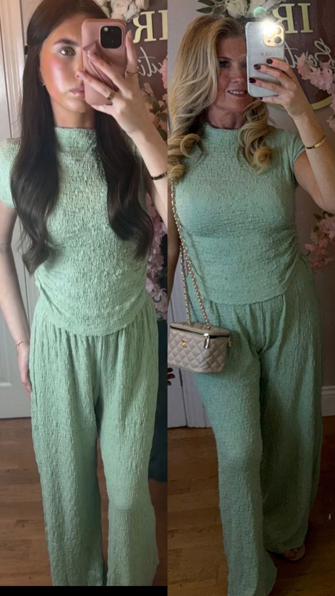 Rachael Cheese Cloth Co-ord - Lightweight Wide Leg Set