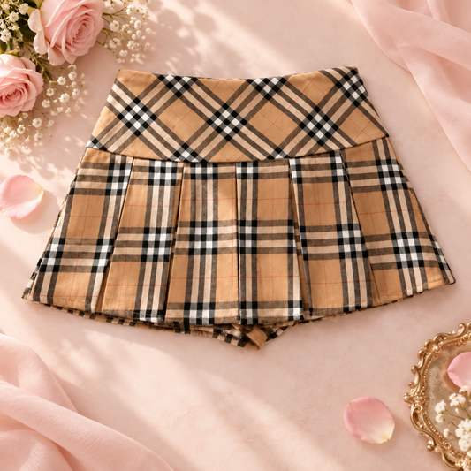 Tartan Skirt Skort