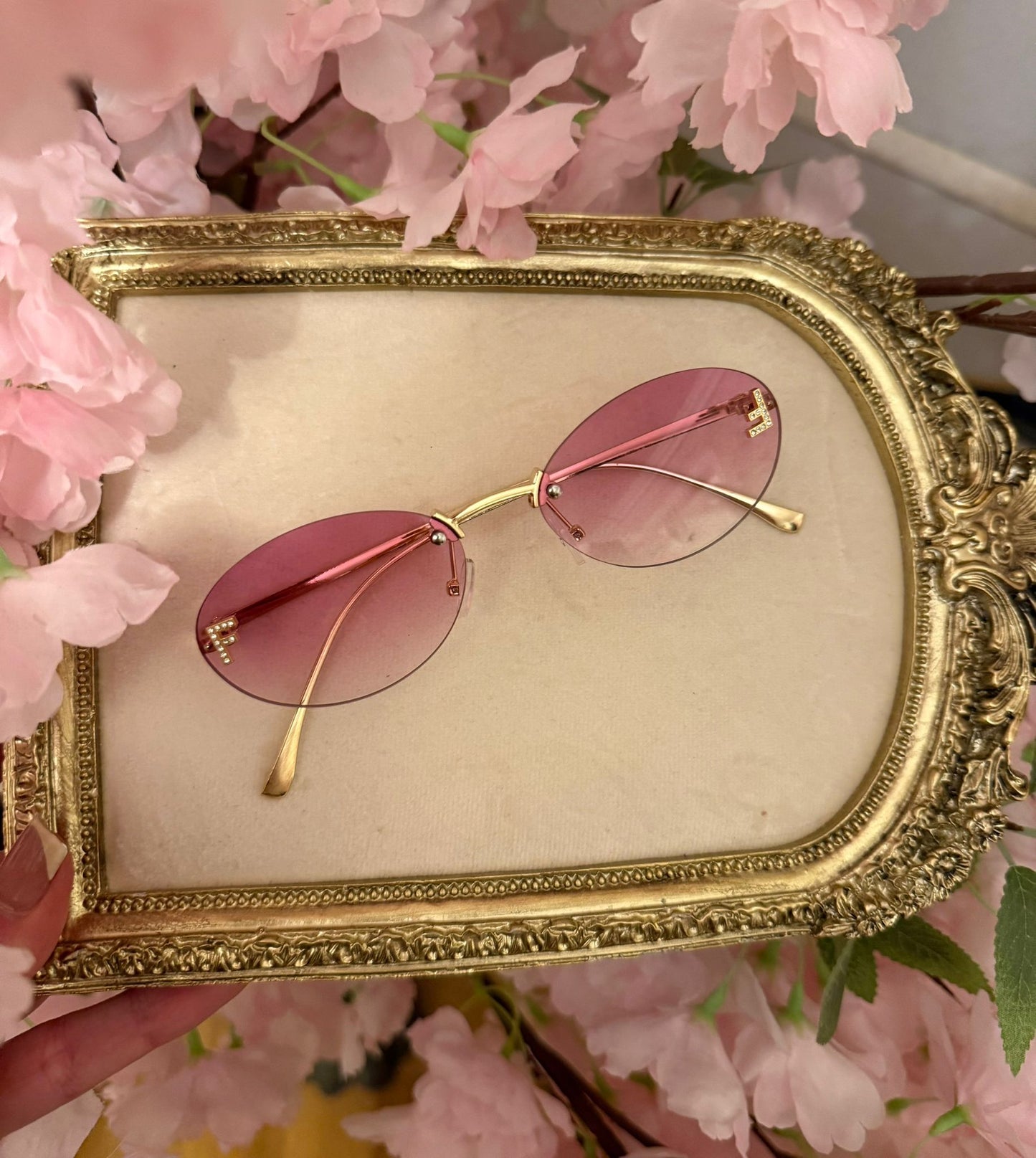 F Crystal Sunglasses - 5 Colours