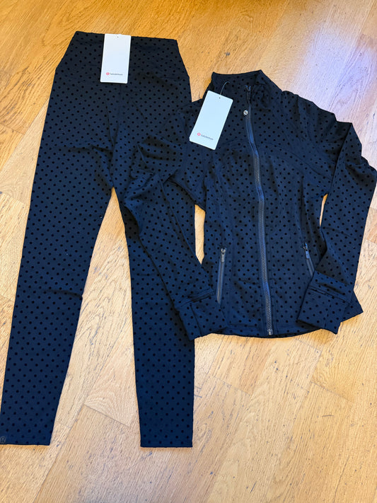 Black Polka Dot Lemon Sets