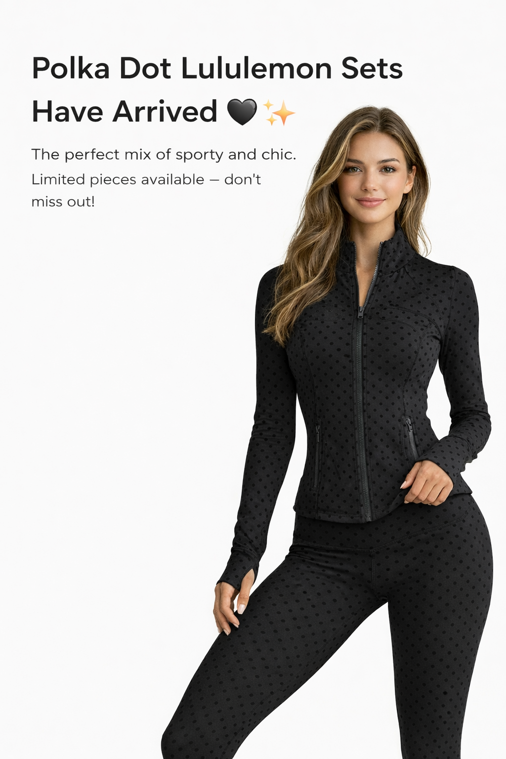 Black Polka Dot Lemon Sets