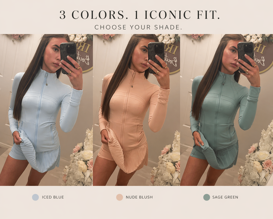 LULU Gym Pleated Skort Set -  3 colours