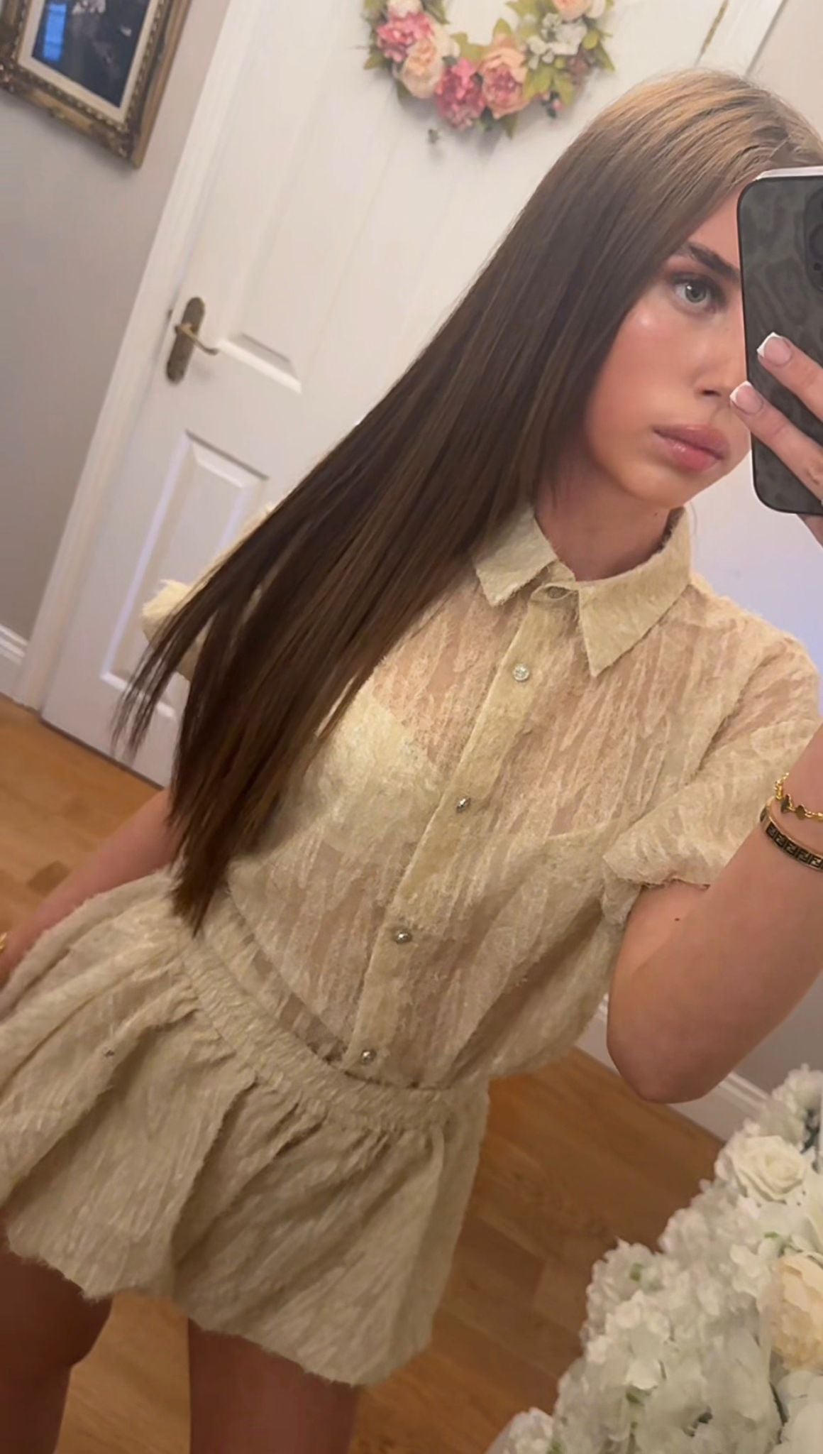 MILEY - Shirt and Balloon Shorts Co-ord - one size 4-12
