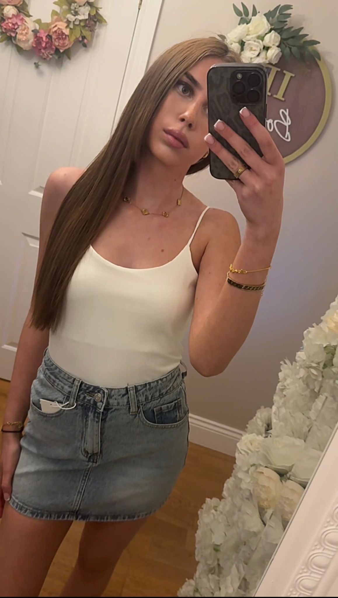 MANDY - Double lined vest top