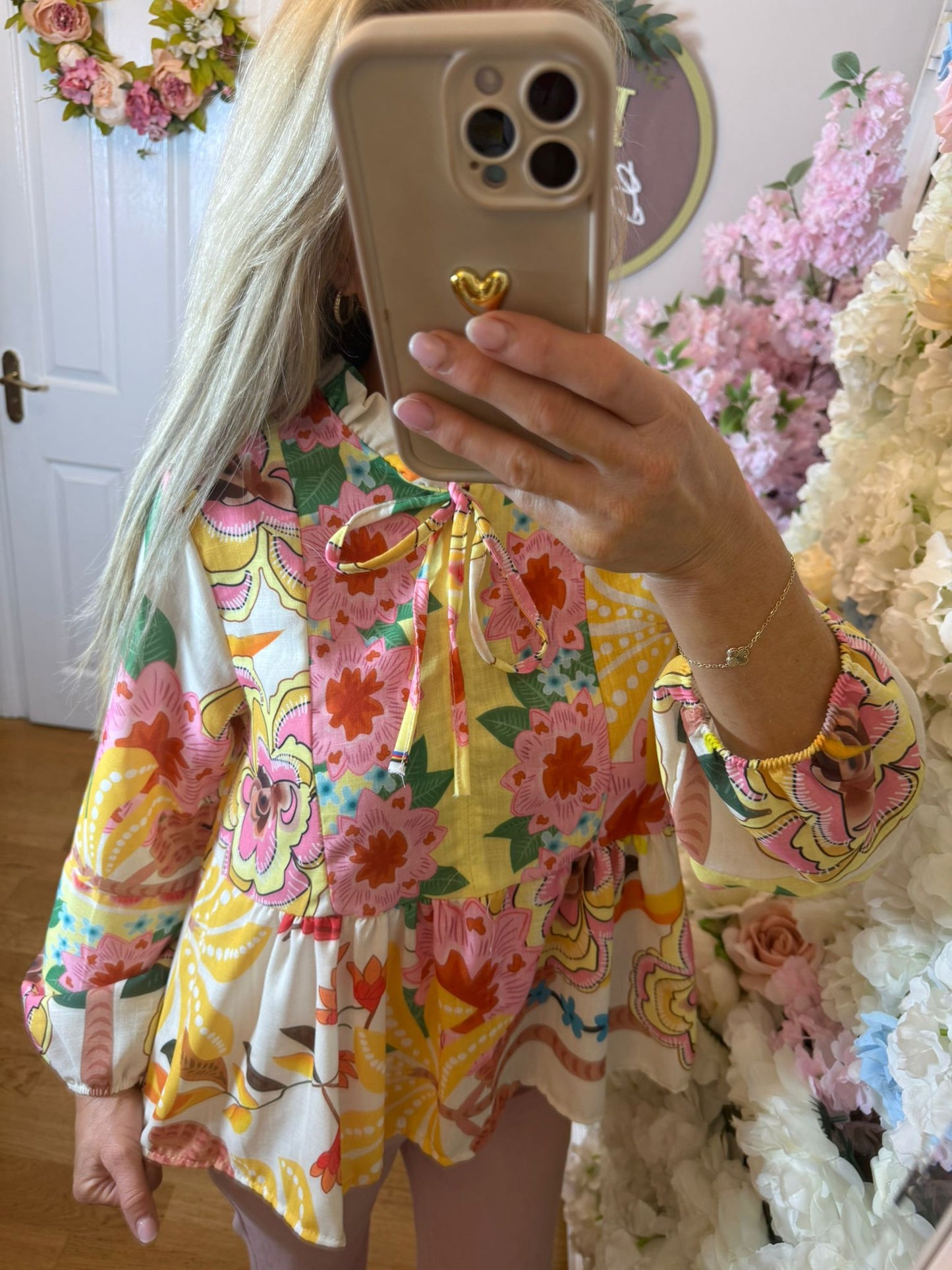 FLORENCE Floral Blouse