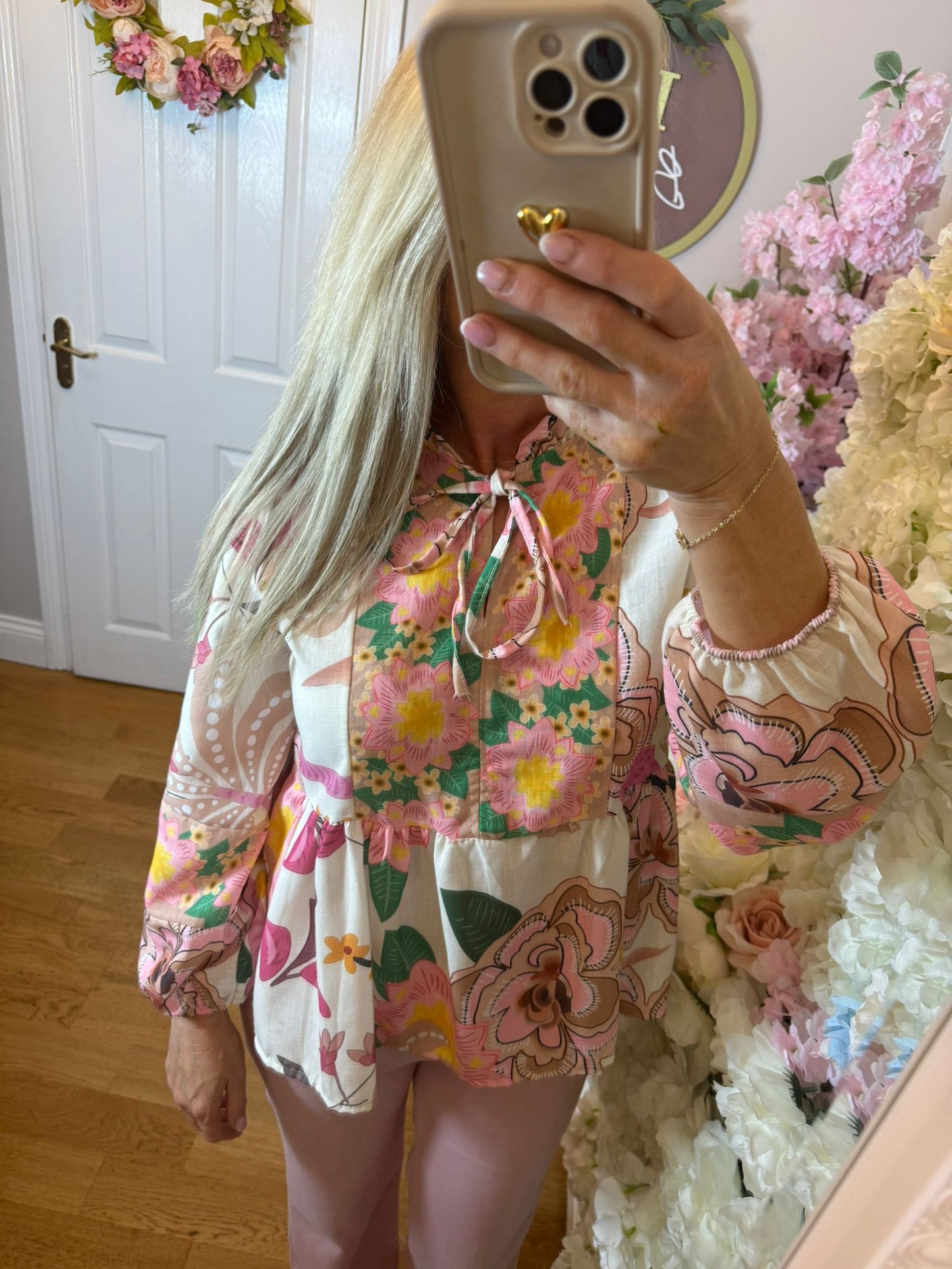 FLORENCE Floral Blouse