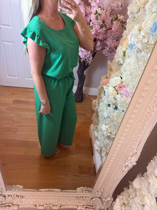 JADE -  Lace back co ord