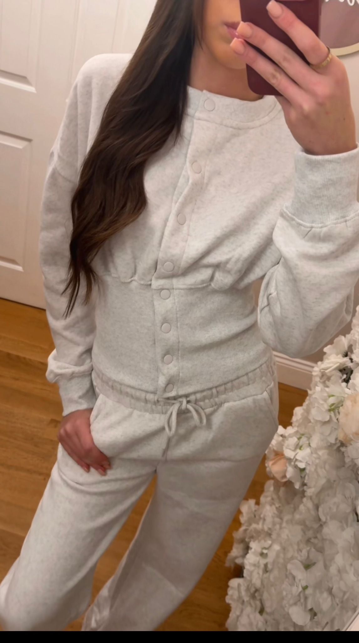 Brooke - Button Up Cinched Waist Straight Leg Trouser Set Co-ord 2 Colours