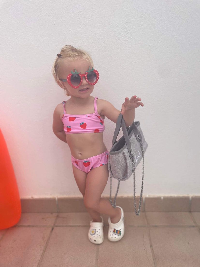 Mini Canvas Personalised Embroidered Tote Bag - GREY