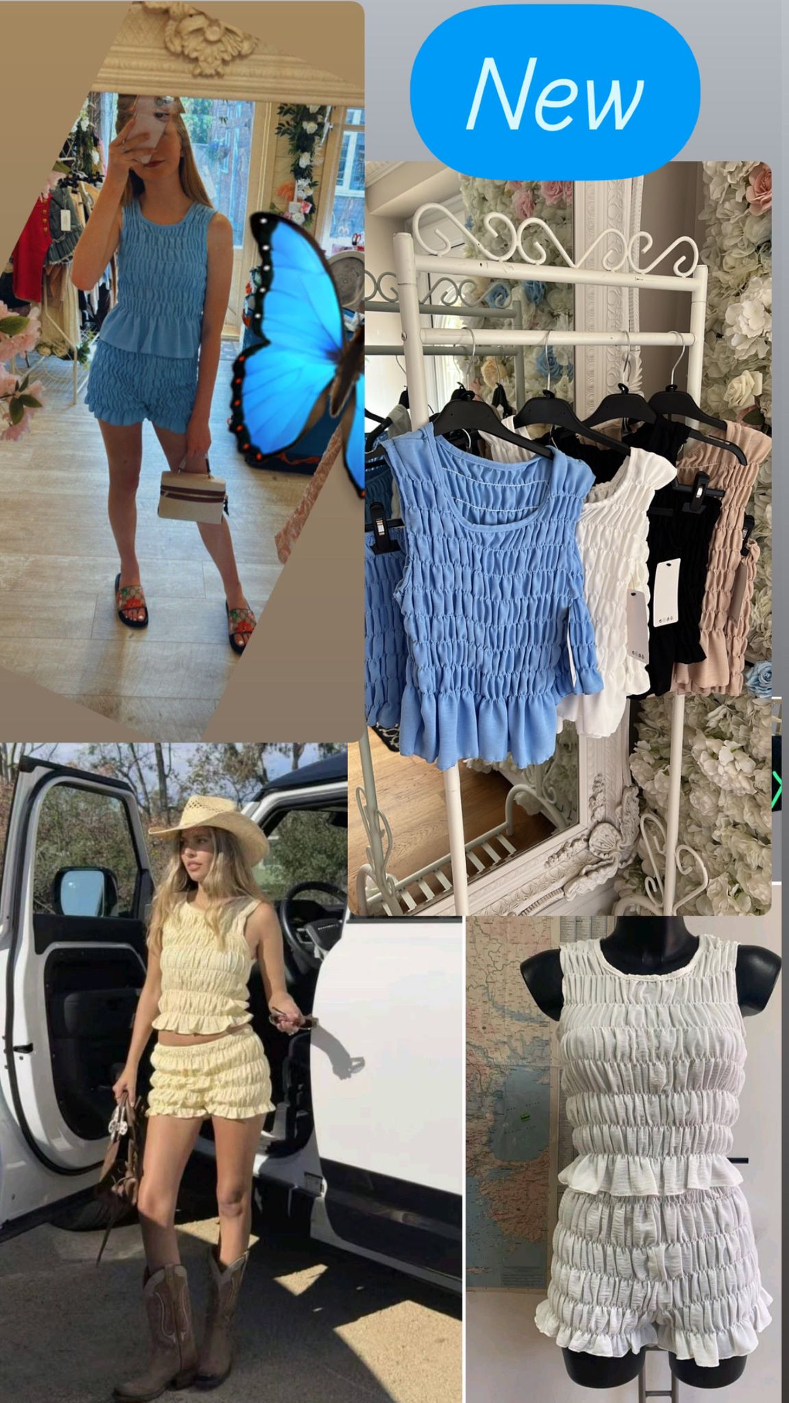 Ruched Short Set Co-Ord