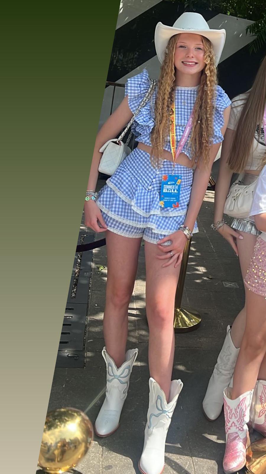 SABRINA -  Two Piece Co-ord Skort Set - Floral or Check