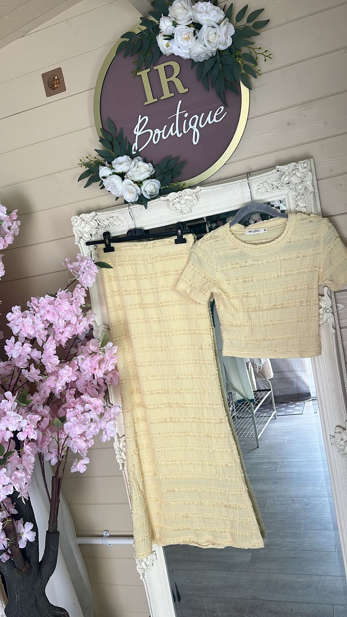 Two piece co-ord maxi skirt and top set - 5 Colours