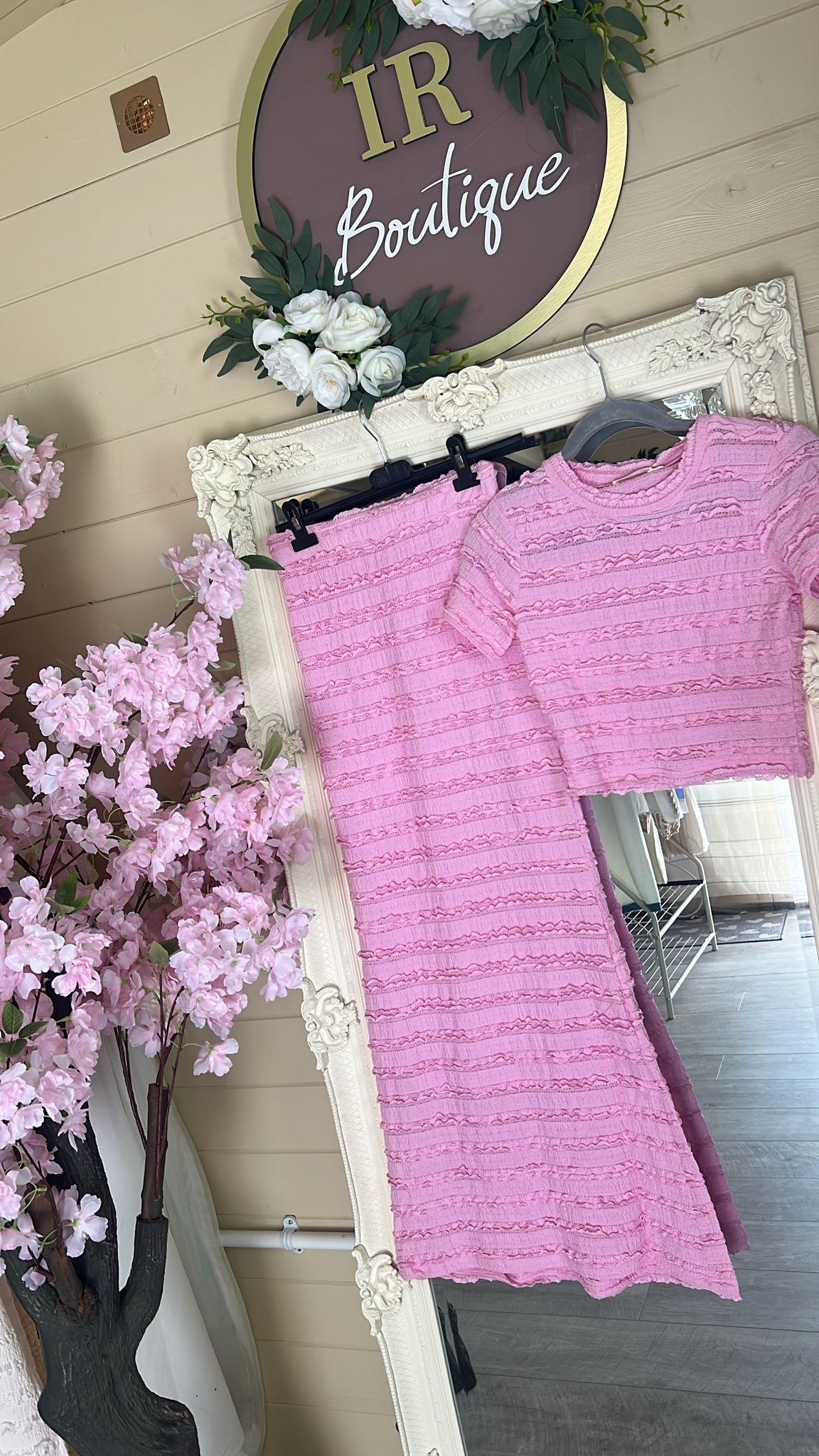 Two piece co-ord maxi skirt and top set - 5 Colours