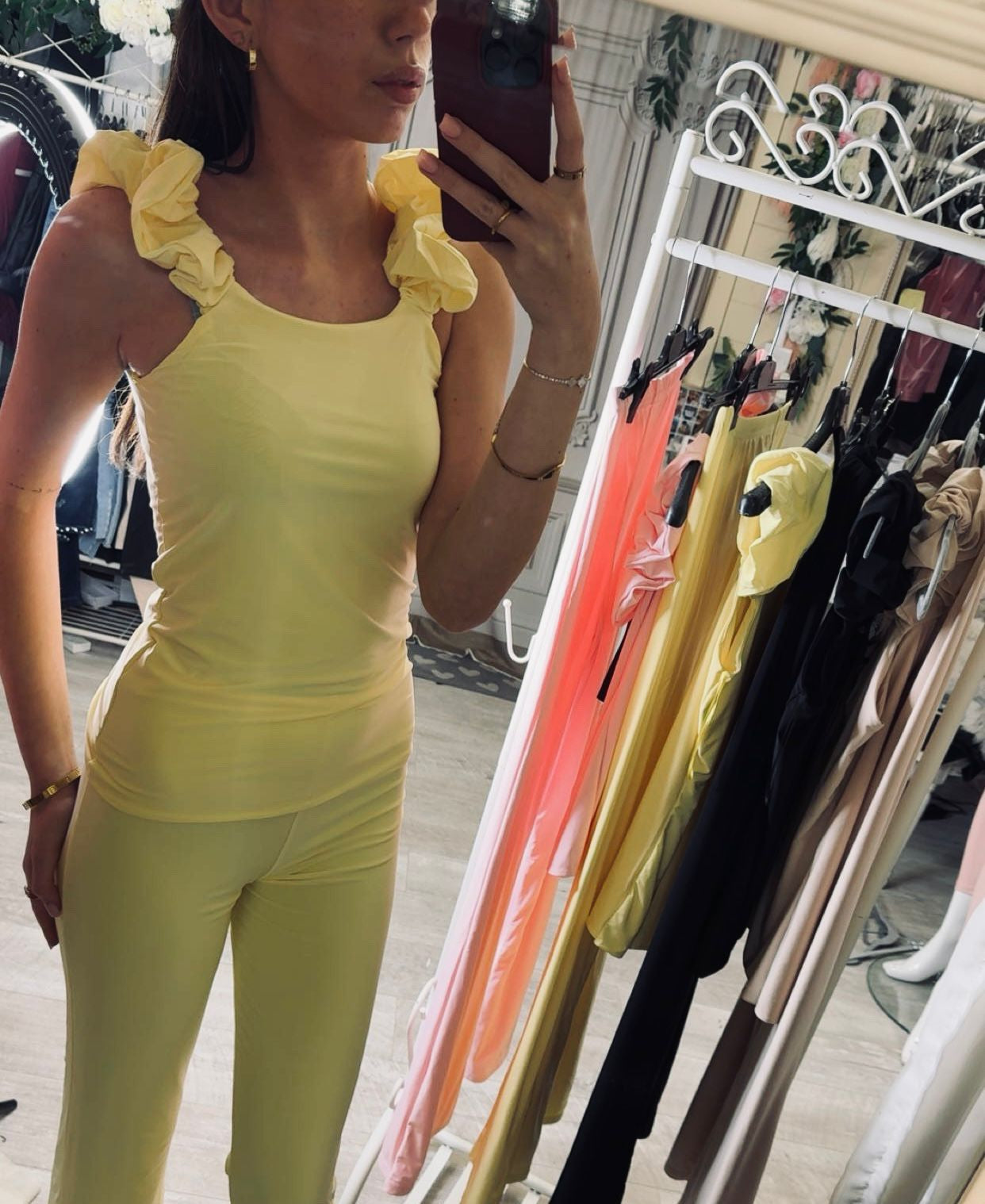 RUBY - Ruffle lounge set - 4 Colours