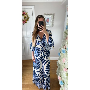 Bold Print Jumpsuit