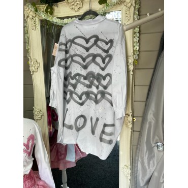 Graffiti Spray Heart And Love Shirt