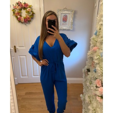 Claire tie waist Jumpsuit